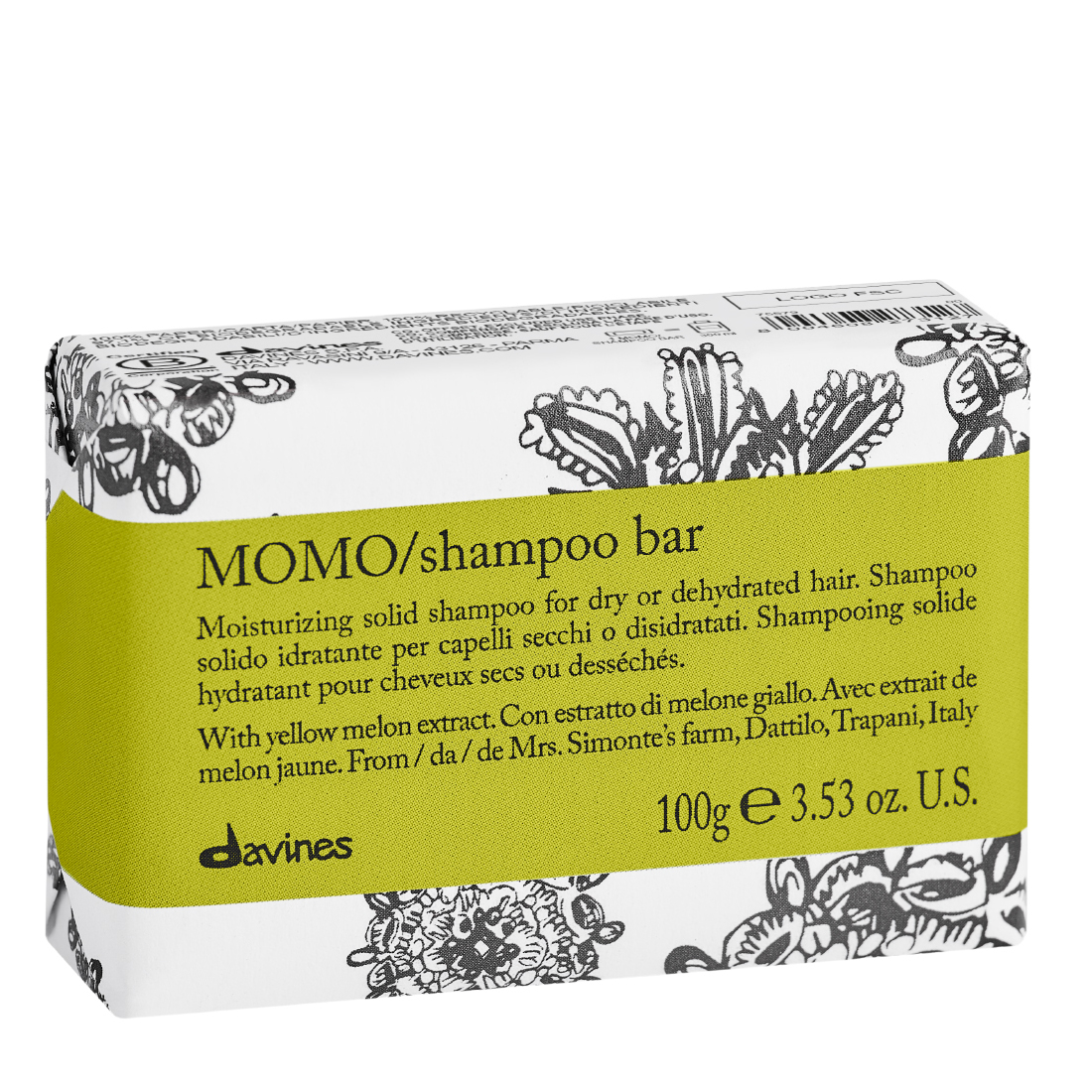 Davines Essential Haircare MOMO Shampoo Bar 3.53oz